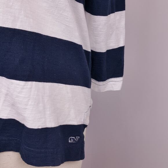 Vineyard Vines Medium hooded striped tee, nautical - Picture 5 of 5